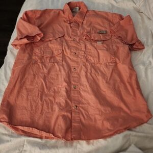 Columbia Men's Coral Button Down Shirt